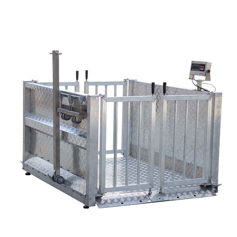 鋁制腳踏開門過道秤